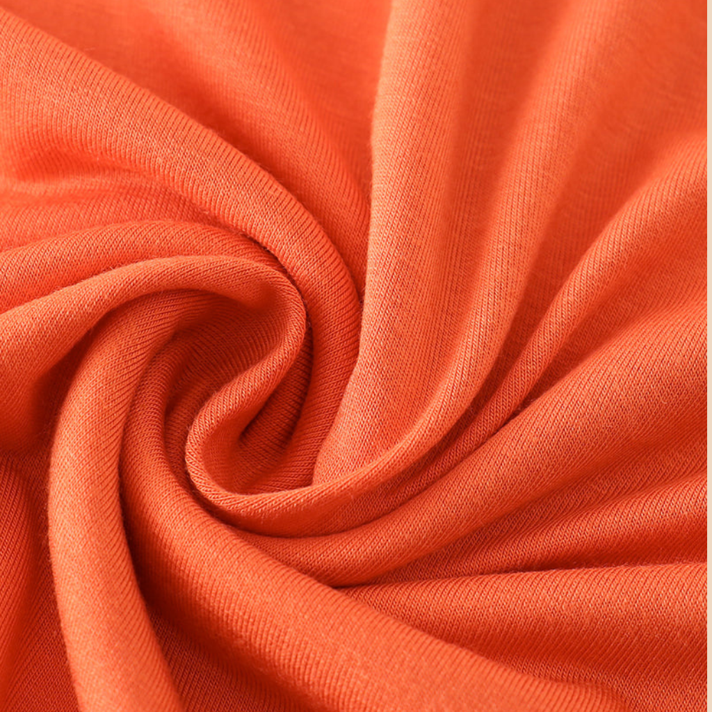 Orange Baby Bamboo Swaddle