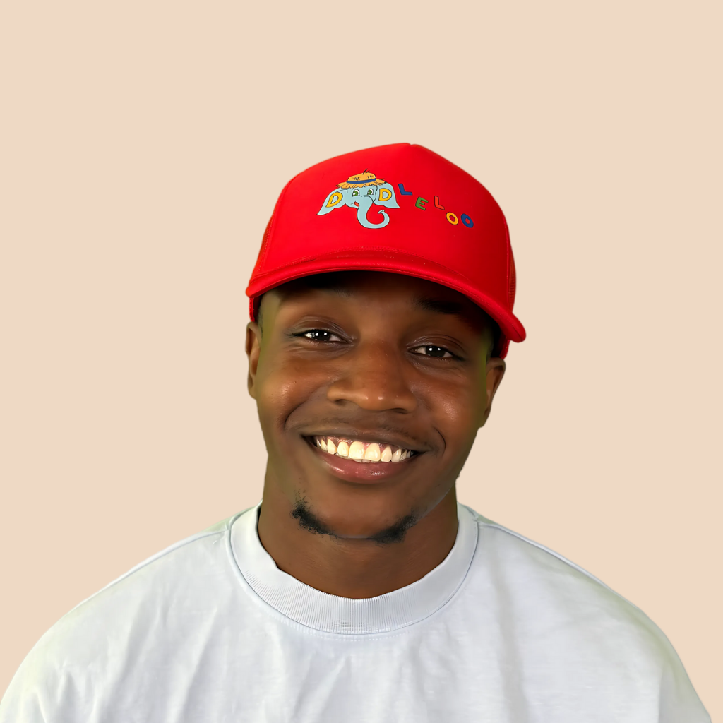 Badger’s Pick – Fire Red Trucker