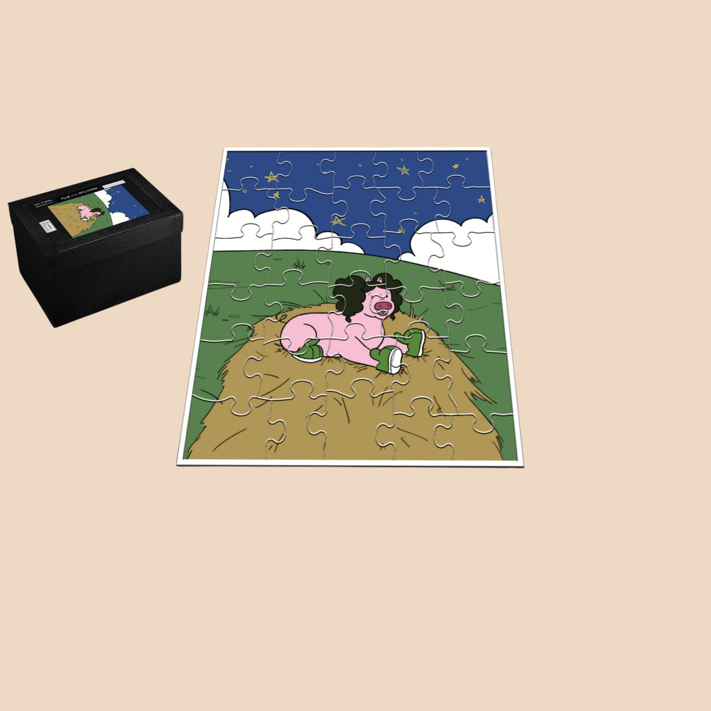 Pinky the Pink Piglet Children’s Puzzle 🧩
