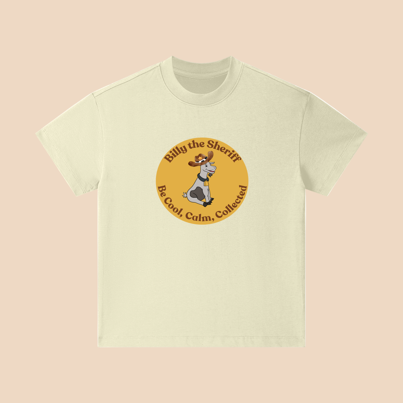 Billy the Goat Sheriff - Eco Tee