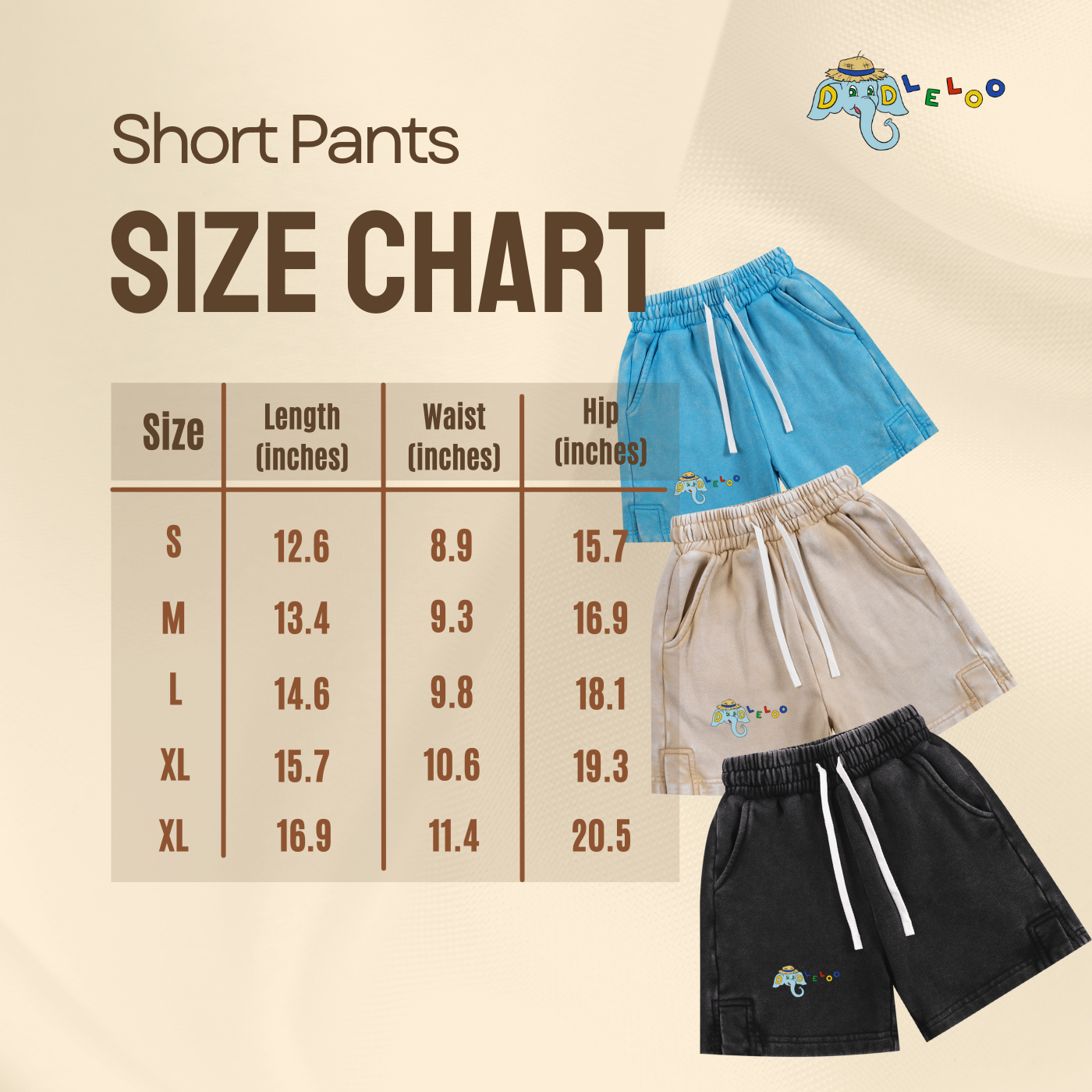 Classic Coffee Eco Shorts