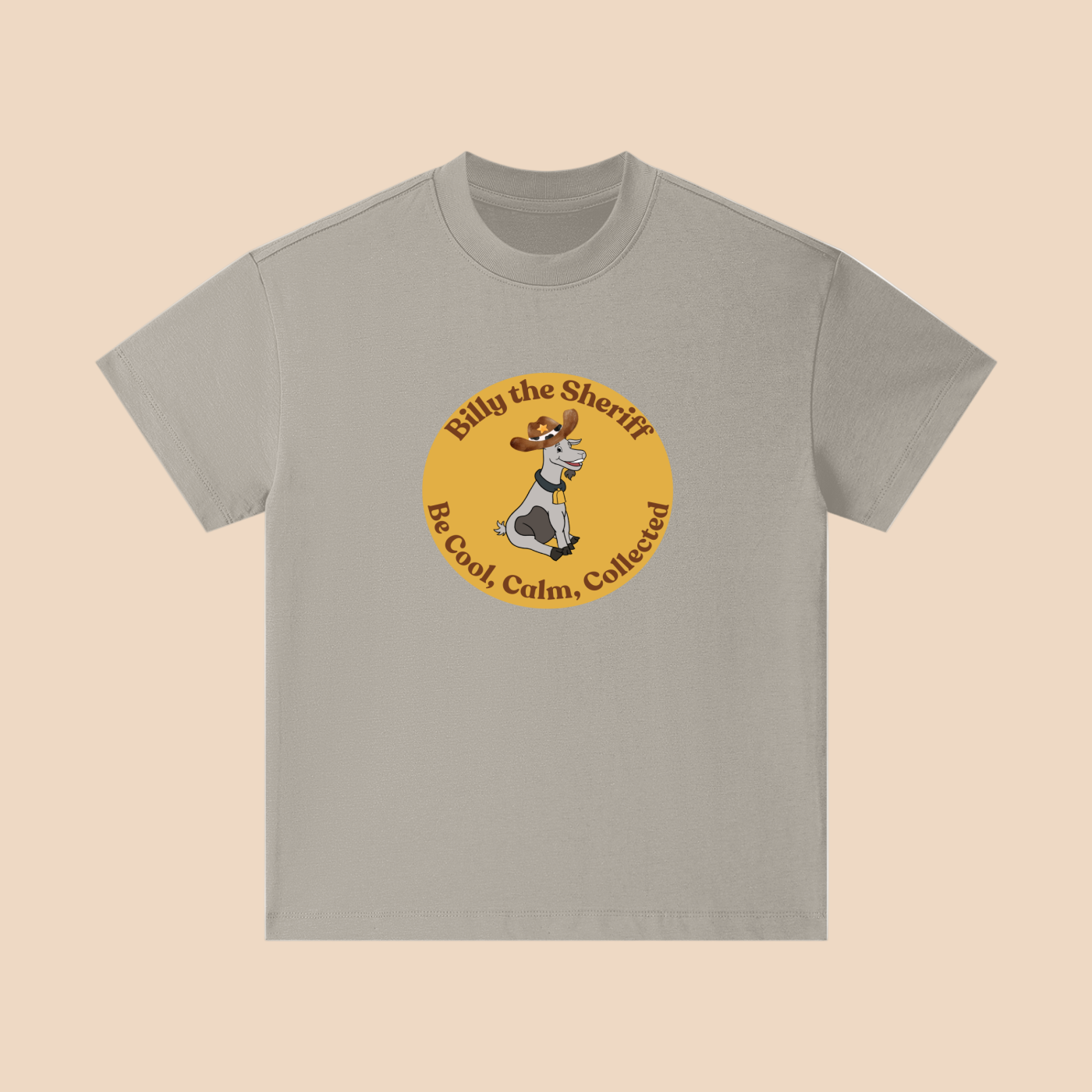 Billy the Goat Sheriff - Eco Tee
