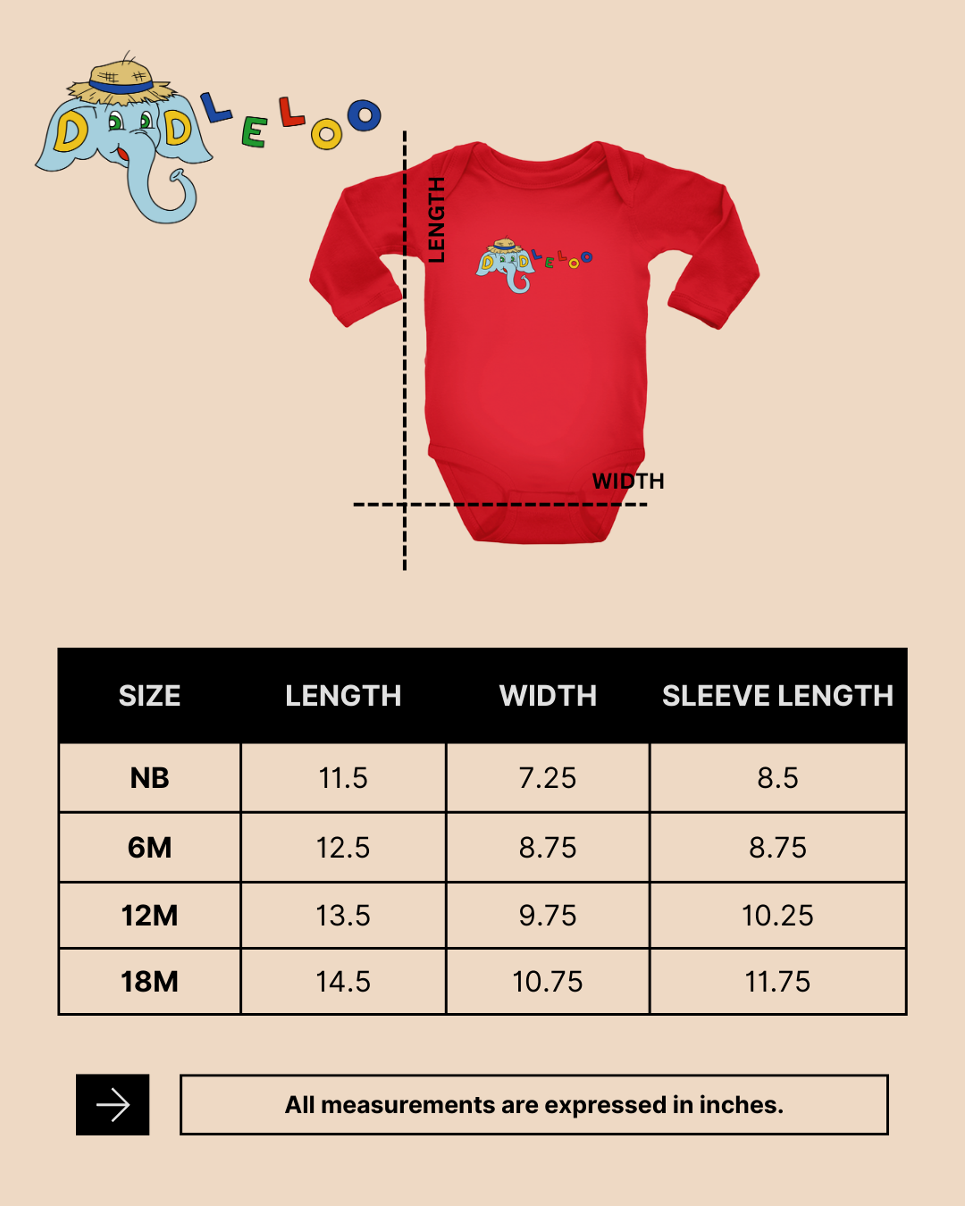 Doodleloo Ultra-Soft Bodysuit