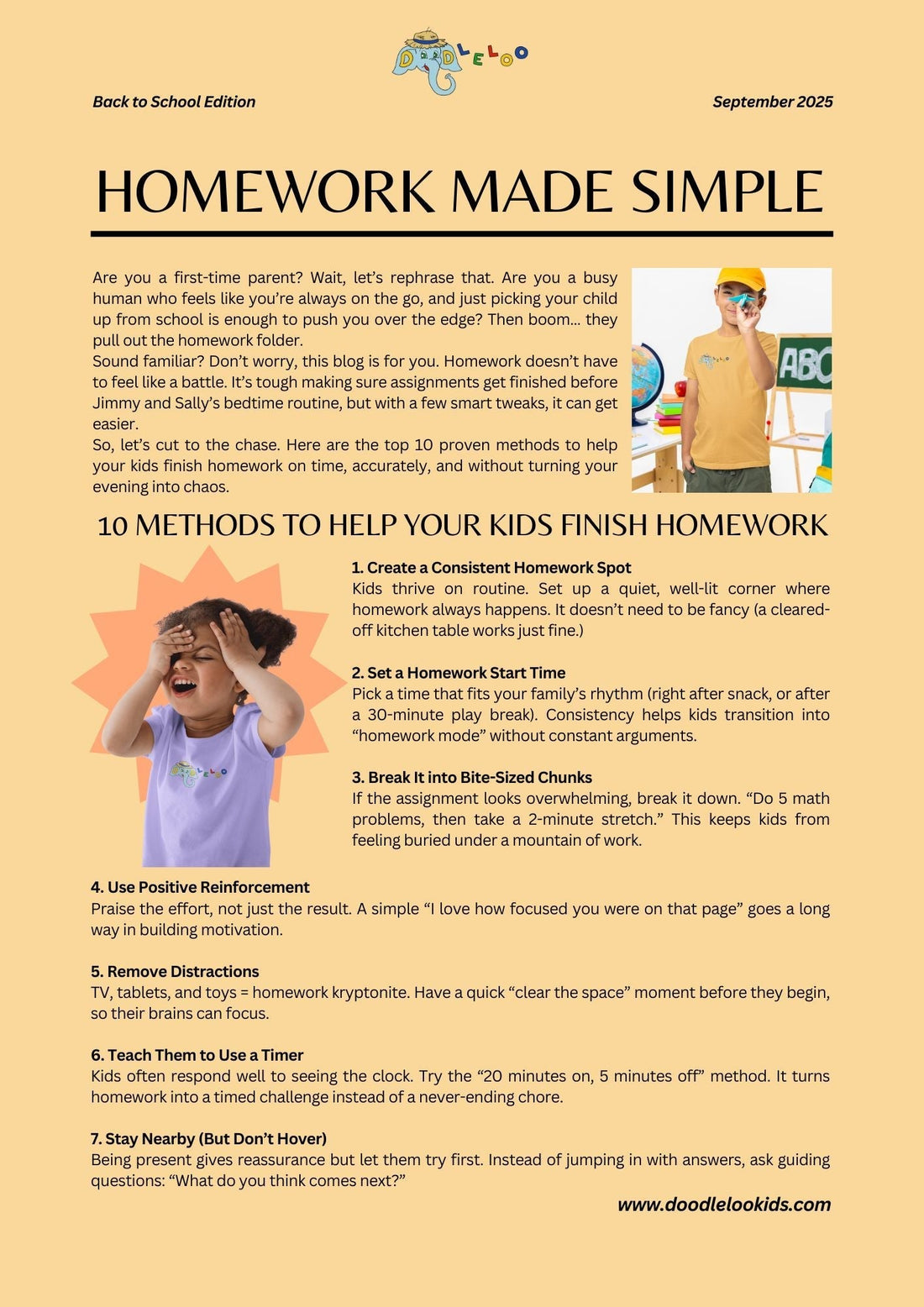Homework Made Simple – doodlelookids