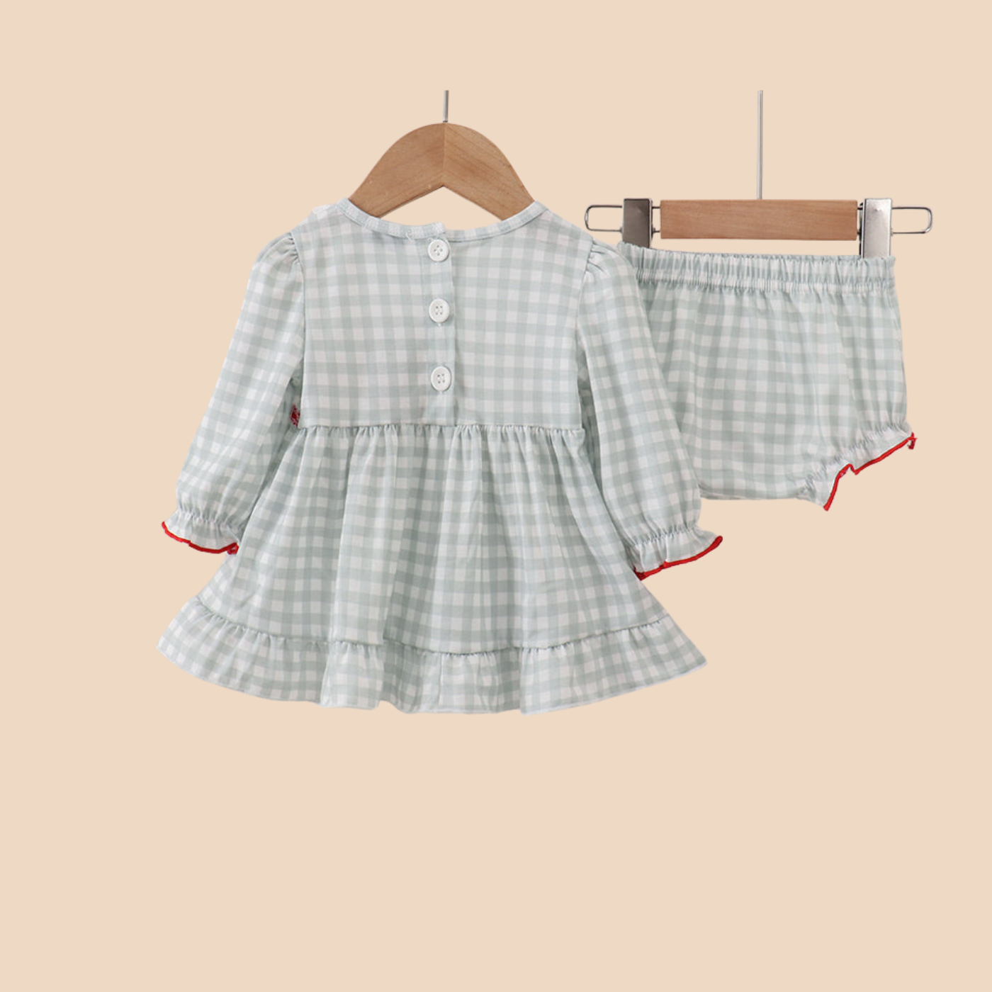 Little Sage Bloomer Set