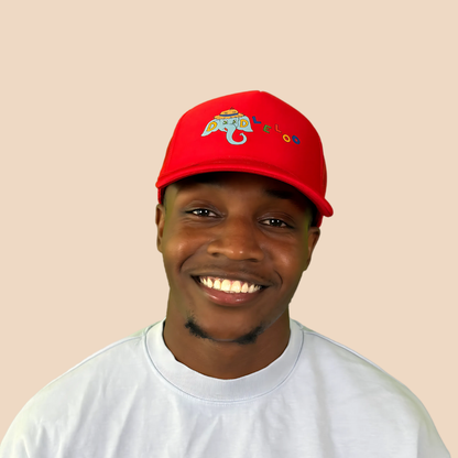 Badger’s Pick – Fire Red Trucker