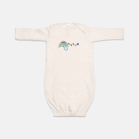 SnuggleSprout Layette Gown – Soothing Softness for Sweet Sleep