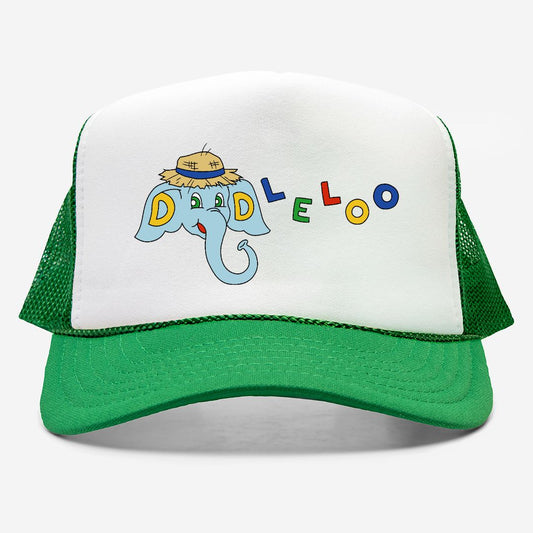 The Doodleloo Explorer Trucker – Kelly Green Edition